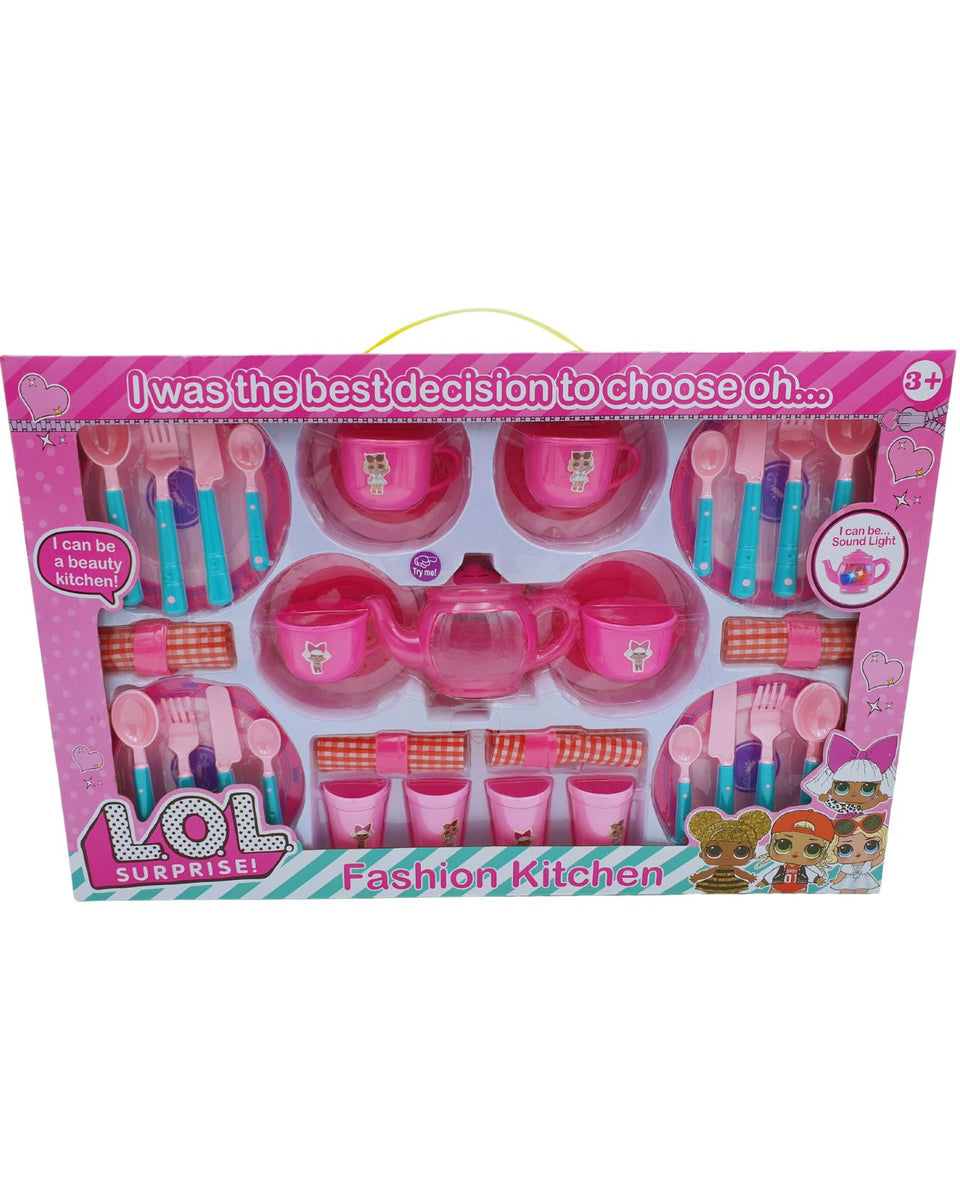 LOL لعبة طقم حفلة الشاي