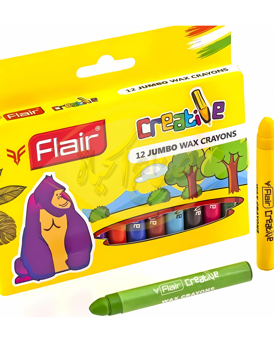 FLAIR 12 JUMBO ألوان شمعية