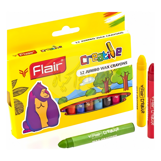 FLAIR 12 JUMBO ألوان شمعية