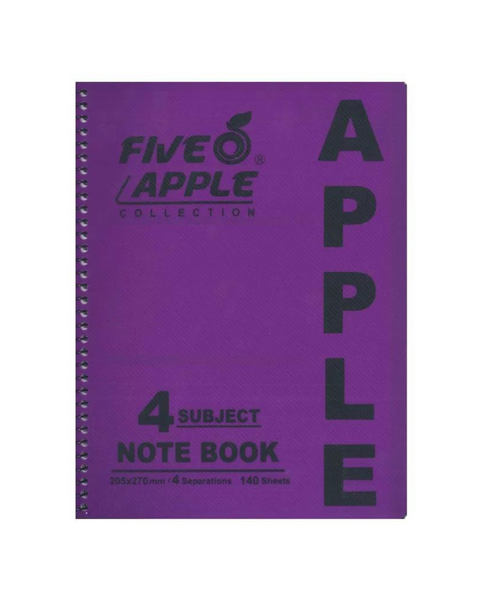 Five Apple دفتر جامعة