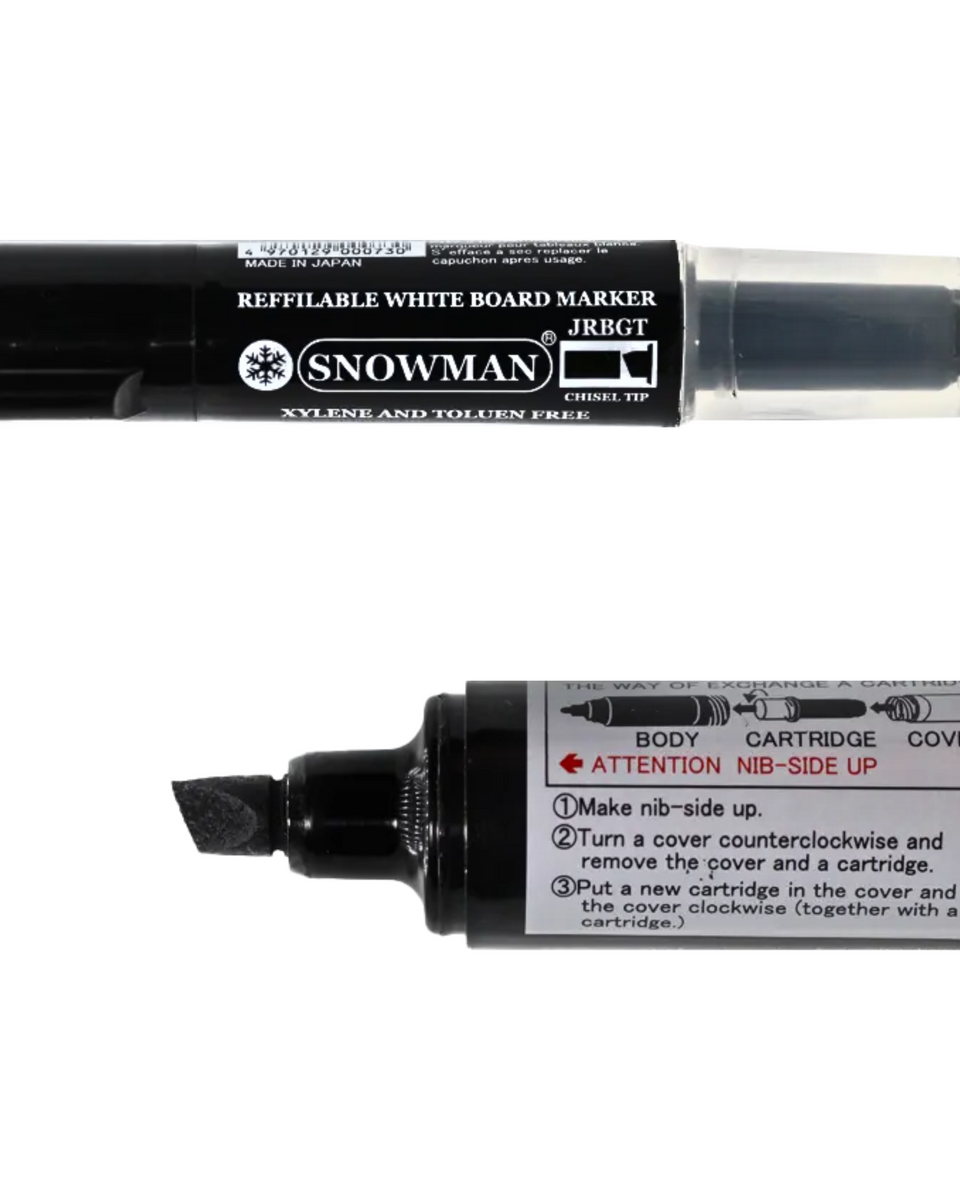 أقلام سنومان وايت بورد عريض