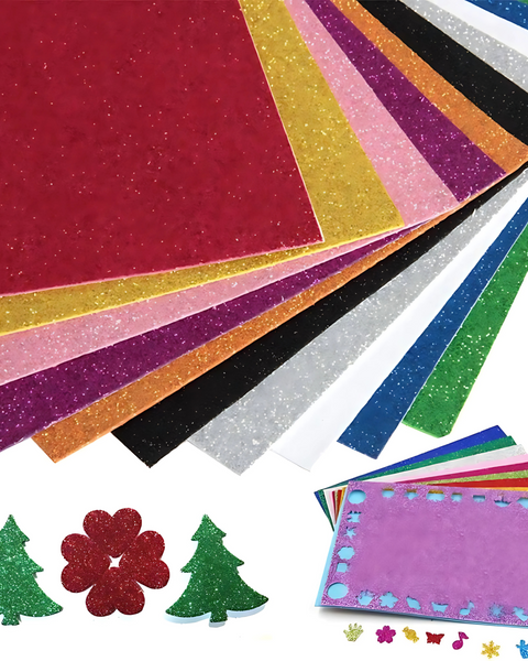 فوم لامع لاصق عدد 10 مشكل