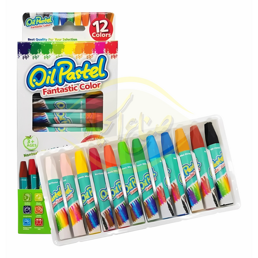ألوان Oil pastel 12 لون