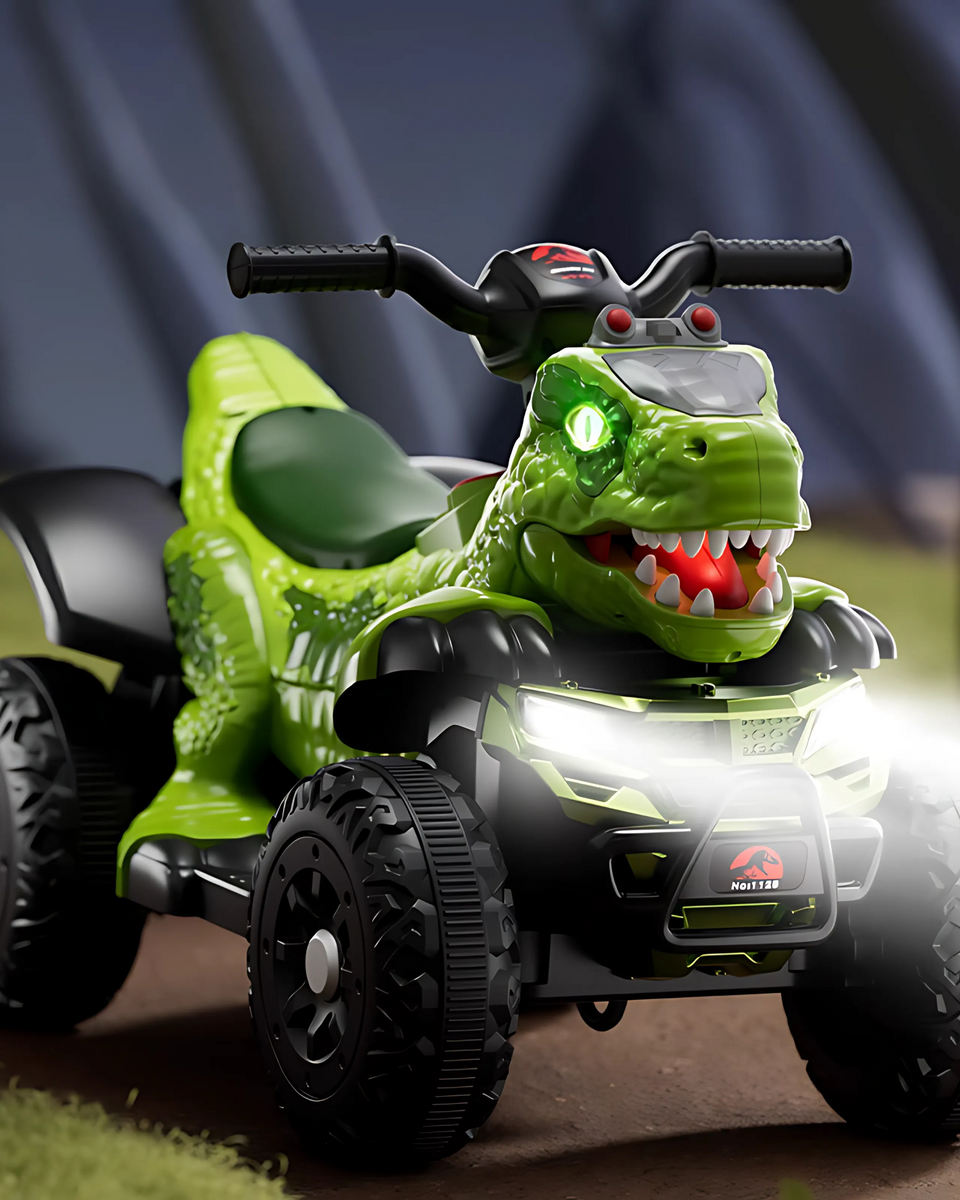 سيارة كهربائية شكل ديناصور