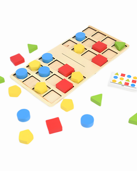 Shape four color battle لعبة