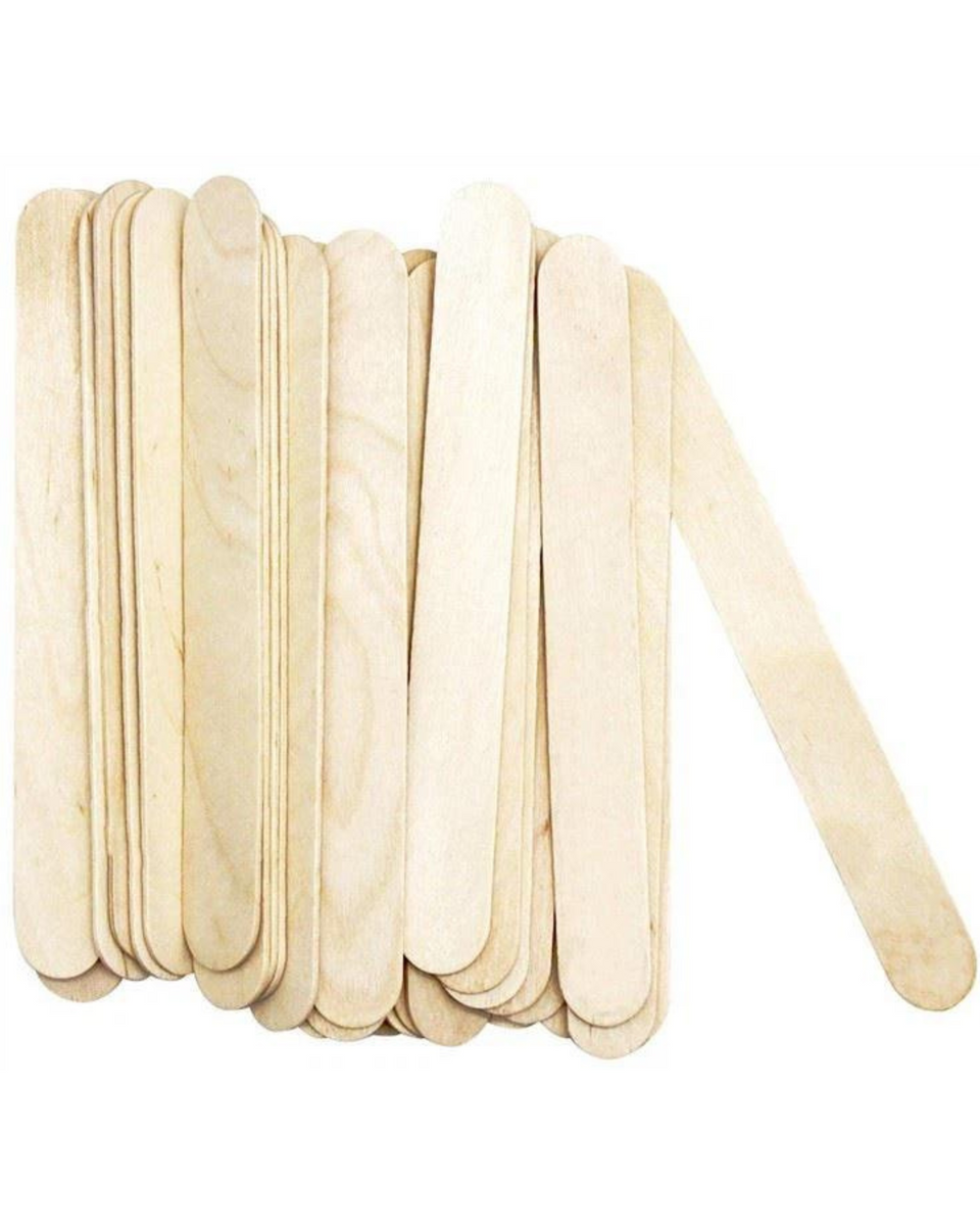 عيدان بوظة خشبية