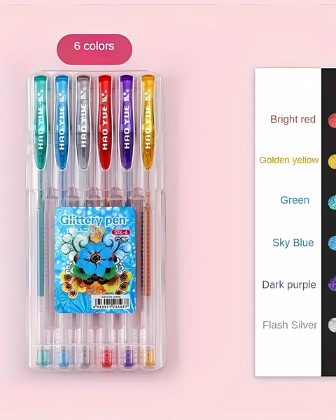 أقلام حبر جلتر عدد 6