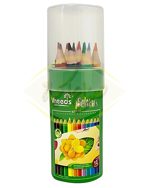 Vneeds ألوان 12لون قصير