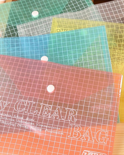 ملف كبسة شفاف