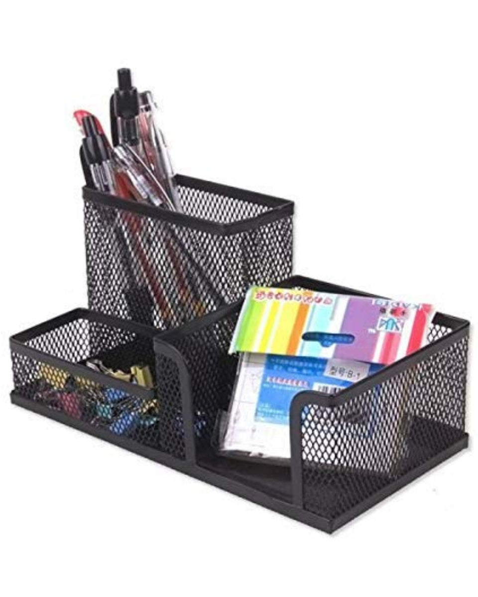 حامل لطاولة المكتب لتخزين القرطاسية