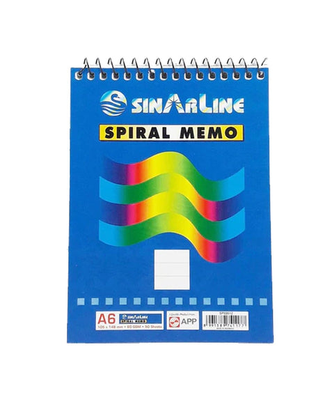 A6 دفتر ملاحظات مسطر