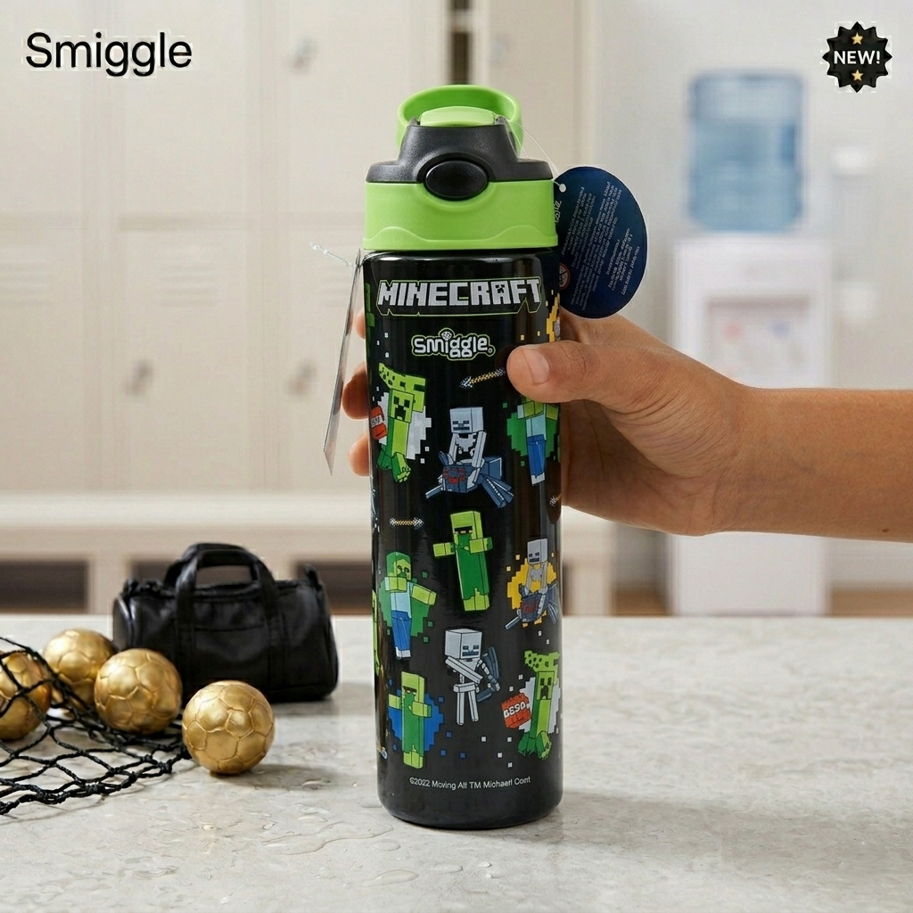 Smiggle مطرة ماين كرافت 680مل