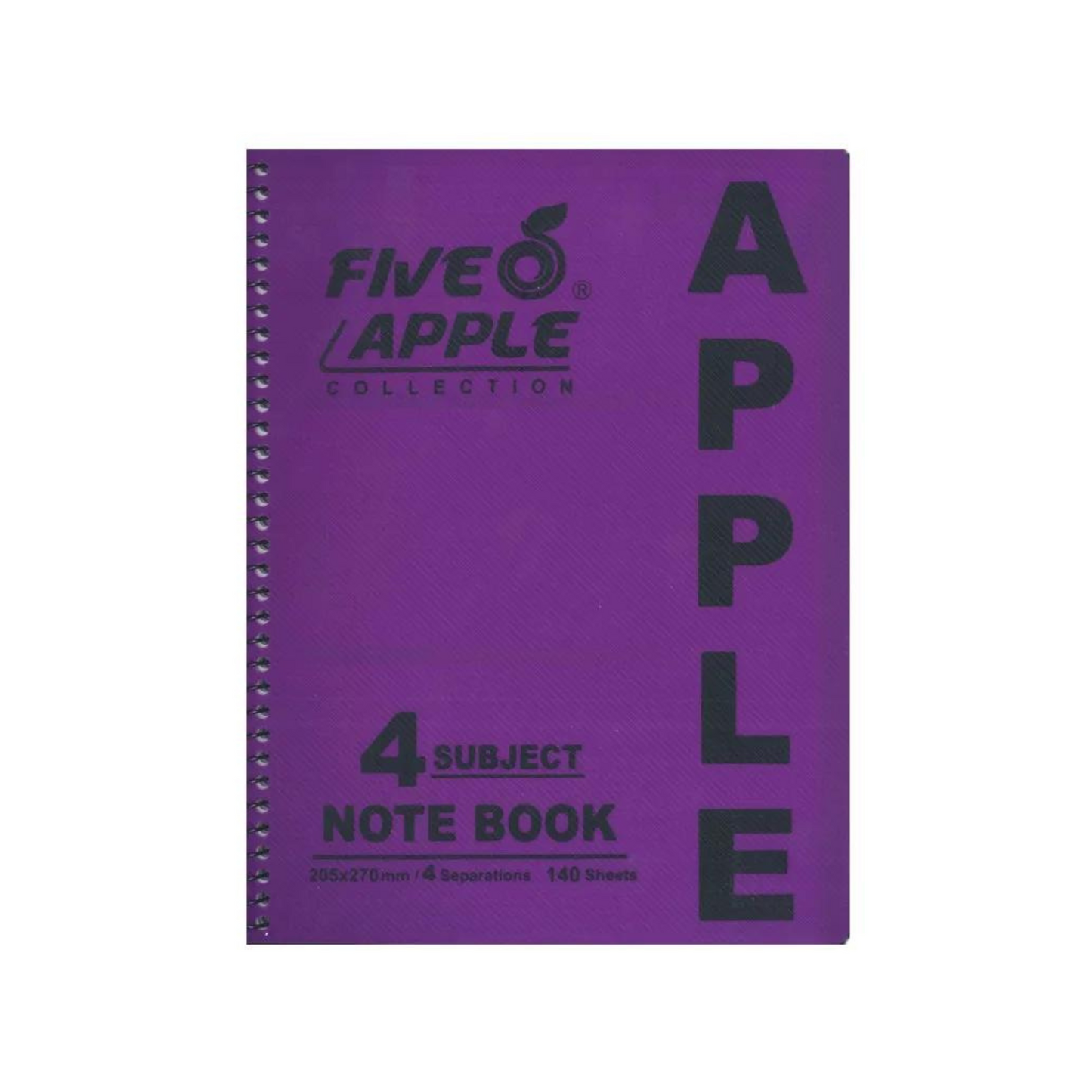 Five Apple دفتر جامعة