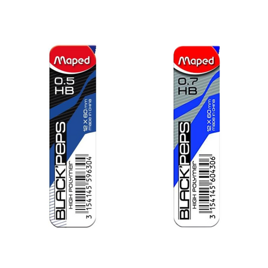 Maped Black 'Peps 0.5\0.7 mm فطع
