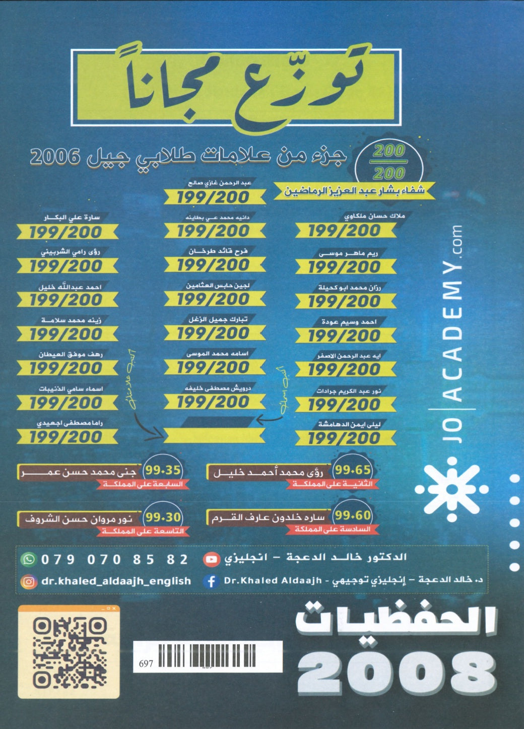 دوسية الحفظيات في اللغة الانجليزية د.خالد الدعجة الفصل الثاني 2008