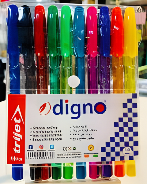 digno أقلام حبر ملونة