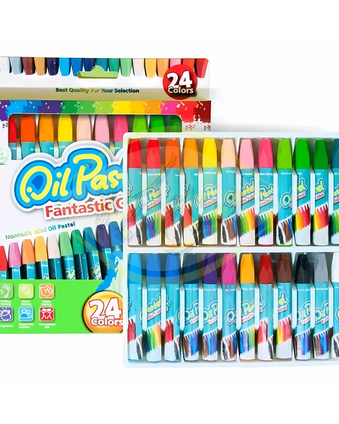 ألوان Oil pastel 24 لون