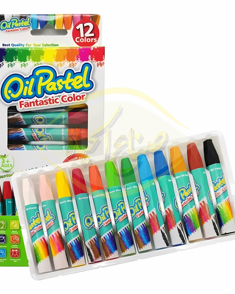ألوان Oil pastel 12 لون