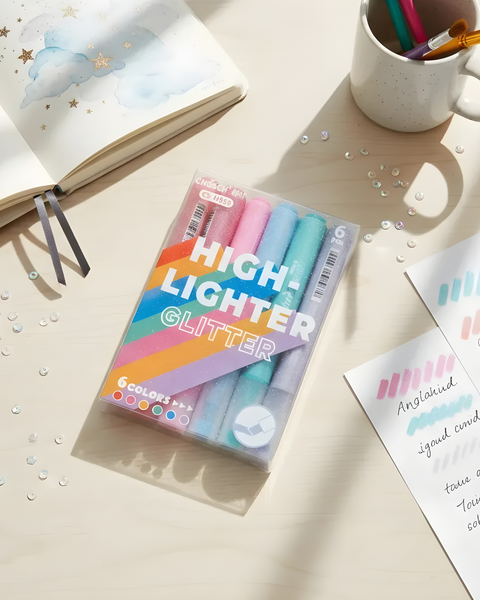 عدد 6 chosch أقلام تحديد جلتر