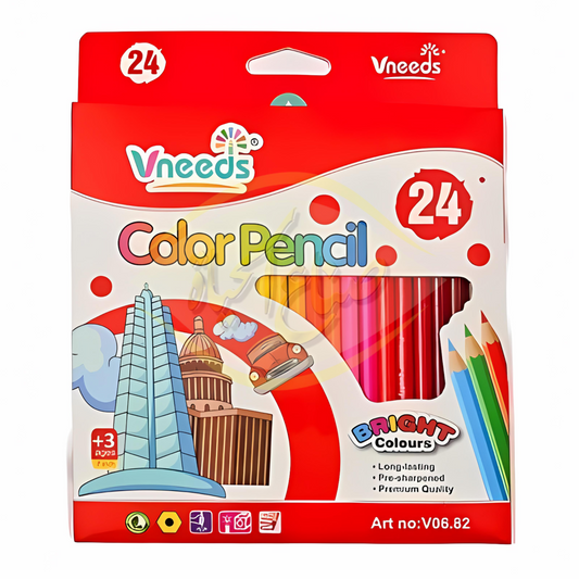 24 لون Vneeds ألوان