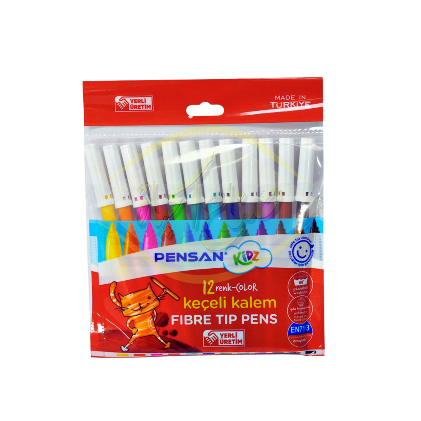 PENSAN أقلام فلوماستر 12 لون