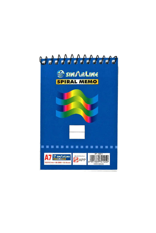 A7 دفتر ملاحظات مسطر