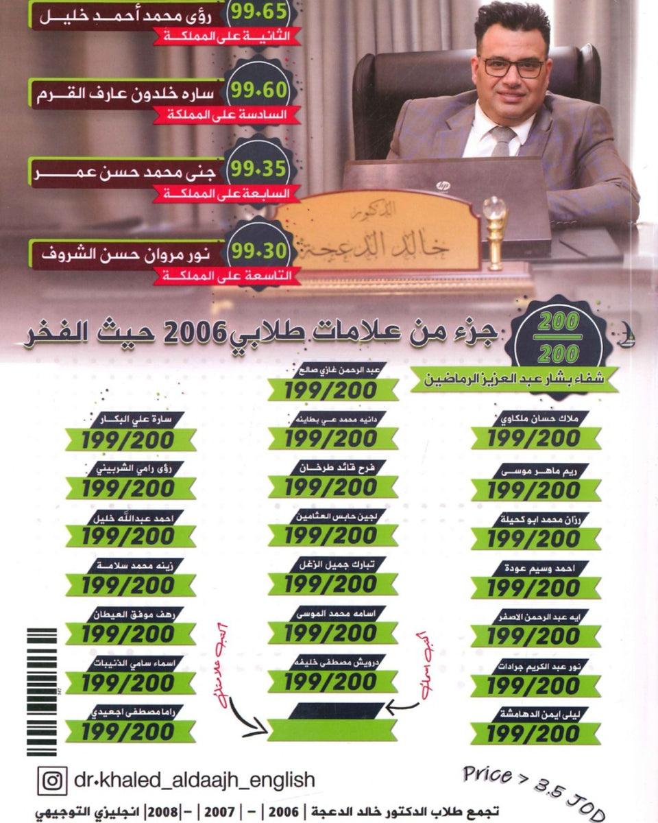 دوسية الثراء في اللغة الانجليزية د.خالد الدعجة الوحدةالثانية والثالثة