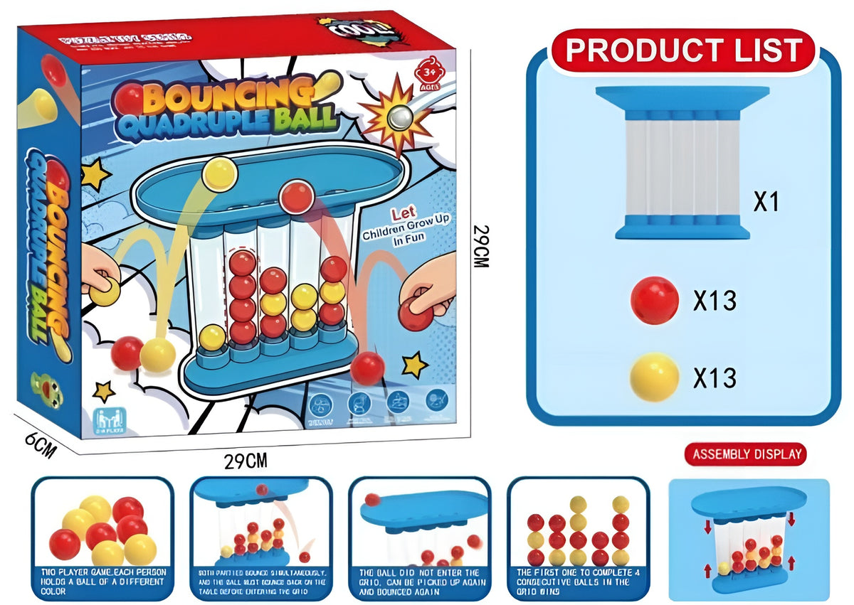 Bouncing Quadruple Ball الكرة الرباعية المرتدة
