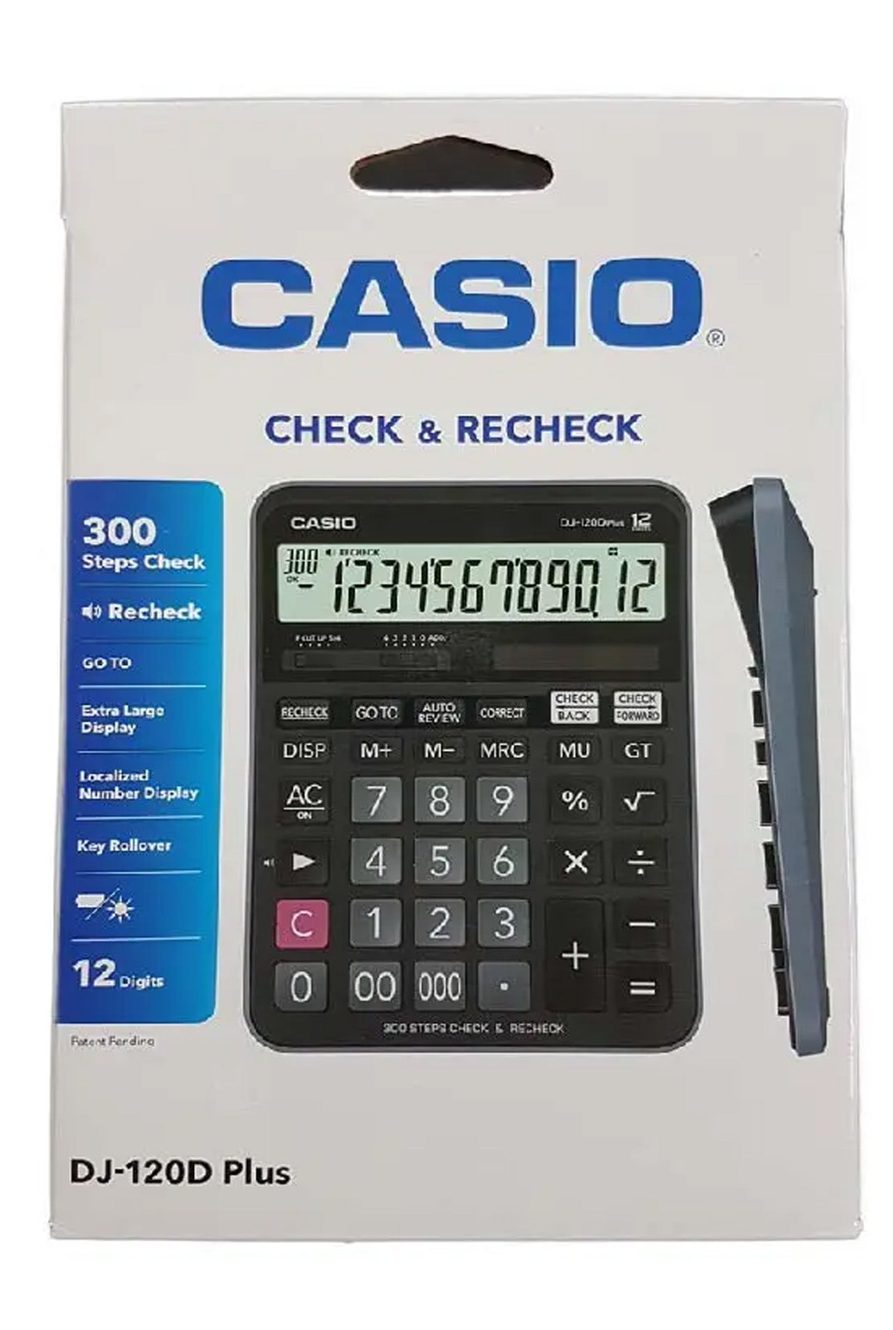 Casio(DJ-120D Plus) آلة حاسبة