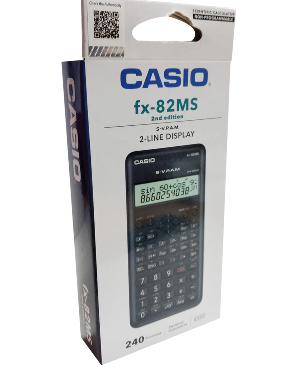 Casio (fx-82 MS)  آلة حاسبة علمية