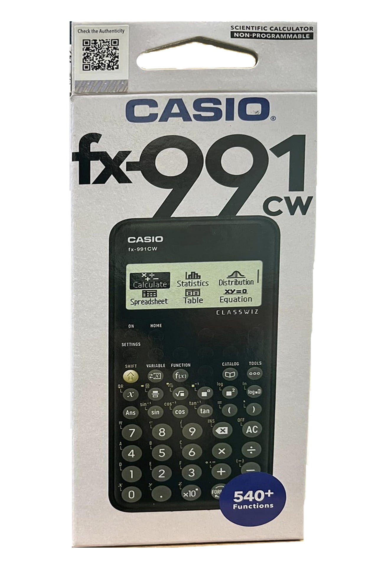 Casio( fx-991 cw) آلة حاسبة علمية