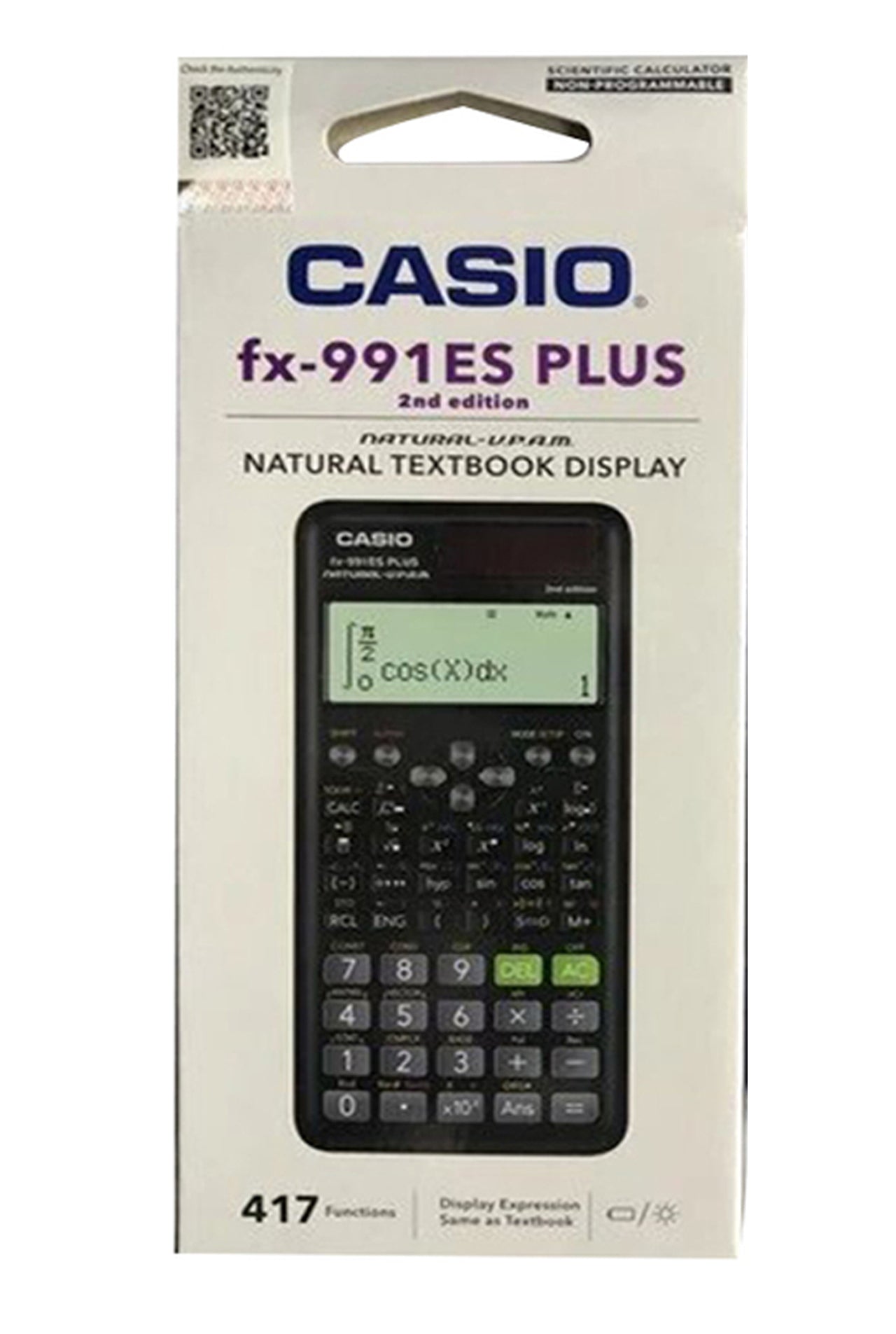 Casio (fx-991 ES PLUS) آلة حاسبة علمية