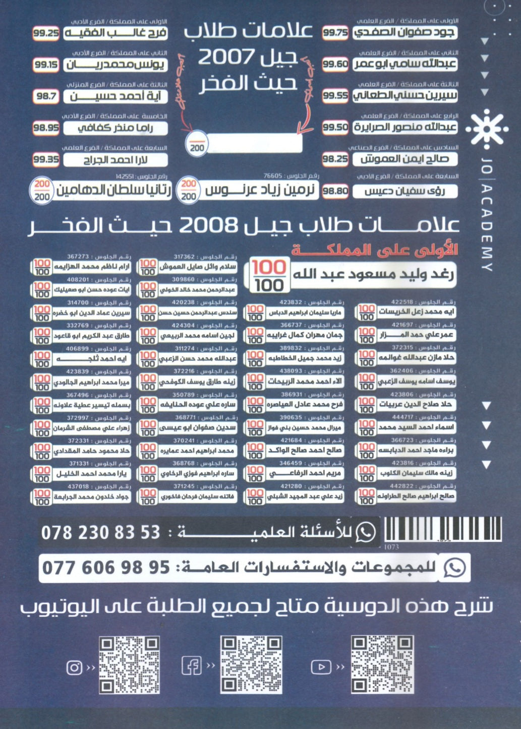 دوسية مراجعة وبنك أسئلة اللغة الانجليزية د.خالد الدعجة الوحدة الثالثة 2009