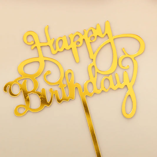 زينة كيك Happy Birthday