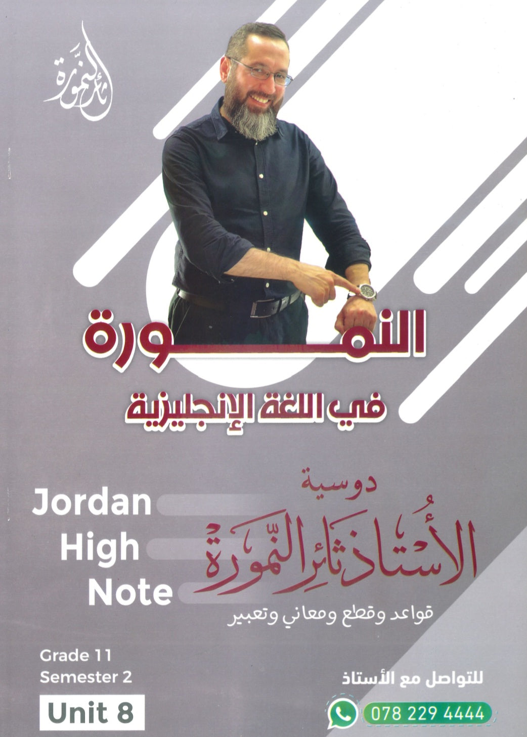 دوسية النمورة في اللغة الانجليزية أ.ثائر النمورة الوحدة الثامنة
