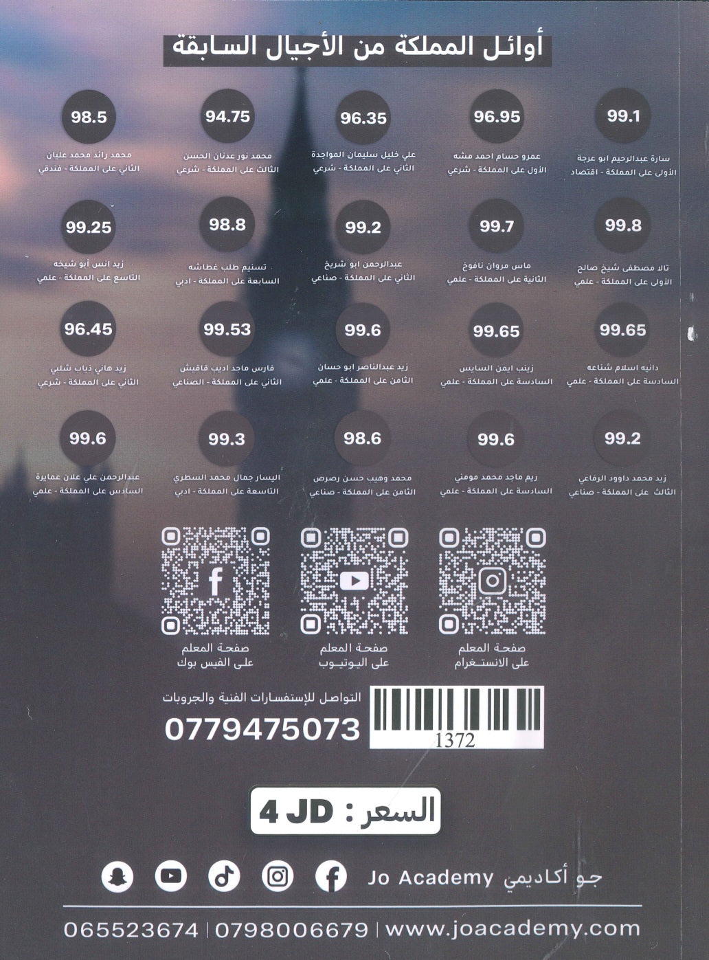 مكثف The Elite في اللغة الانجليزية المتقدم أ.شادي الرمحي الفصل الأول 2008