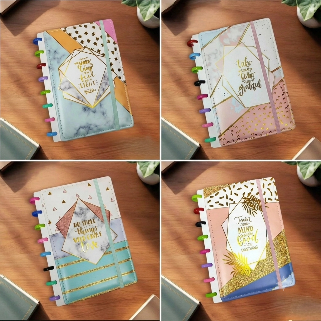 دفتر نوت سلك ملون A5