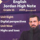 دوسية اللغة الانجليزية أ.إياد خيري الوحدة الثامنة والتاسعة 2009