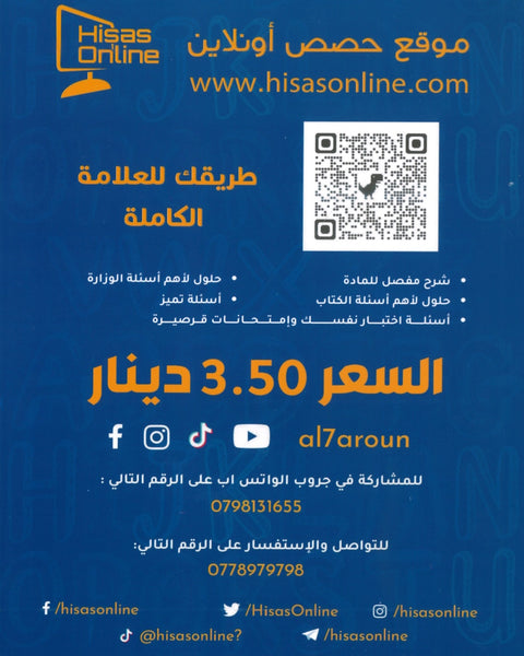 مكثف النشمي في اللغة الانجليزية أ.محمد الحارون الفصلين