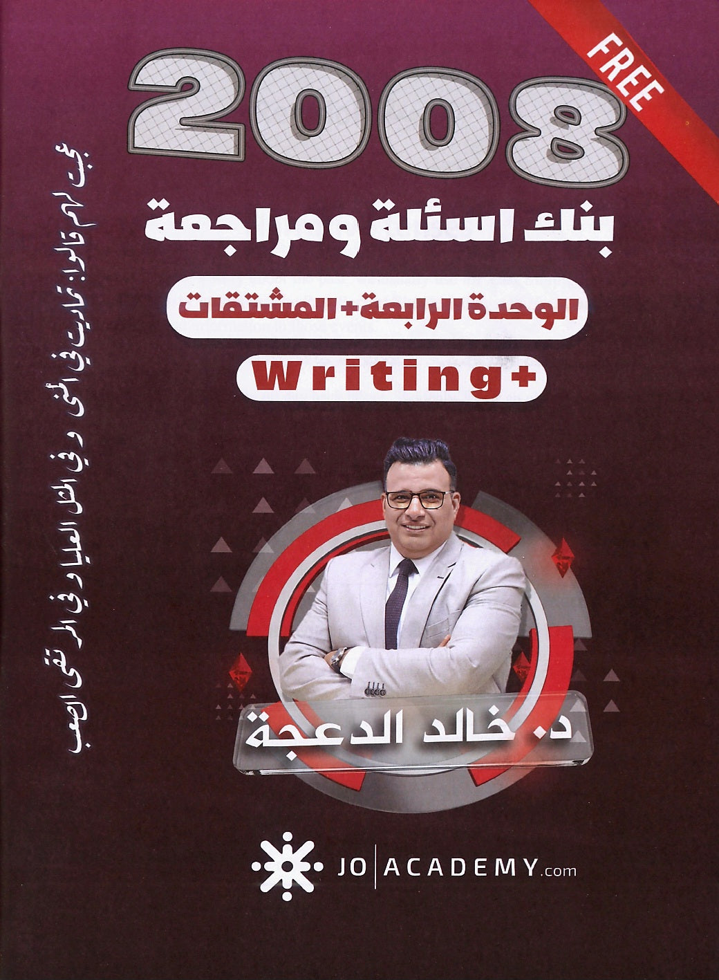 دوسية مراجعة وبنك أسئلة اللغة الانجليزية د.خالد الدعجة الوحدة الرابعة+المشتقات+الرايتنج 2008