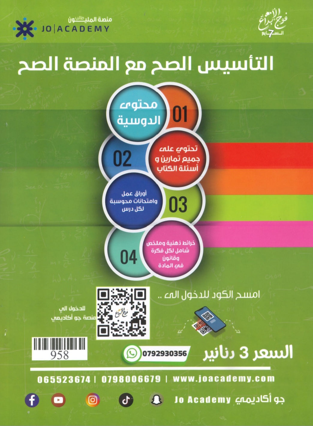 دوسية الابداع في رياضيات الأعمال أ. سامر رشاد الوحدة الأولى 2008