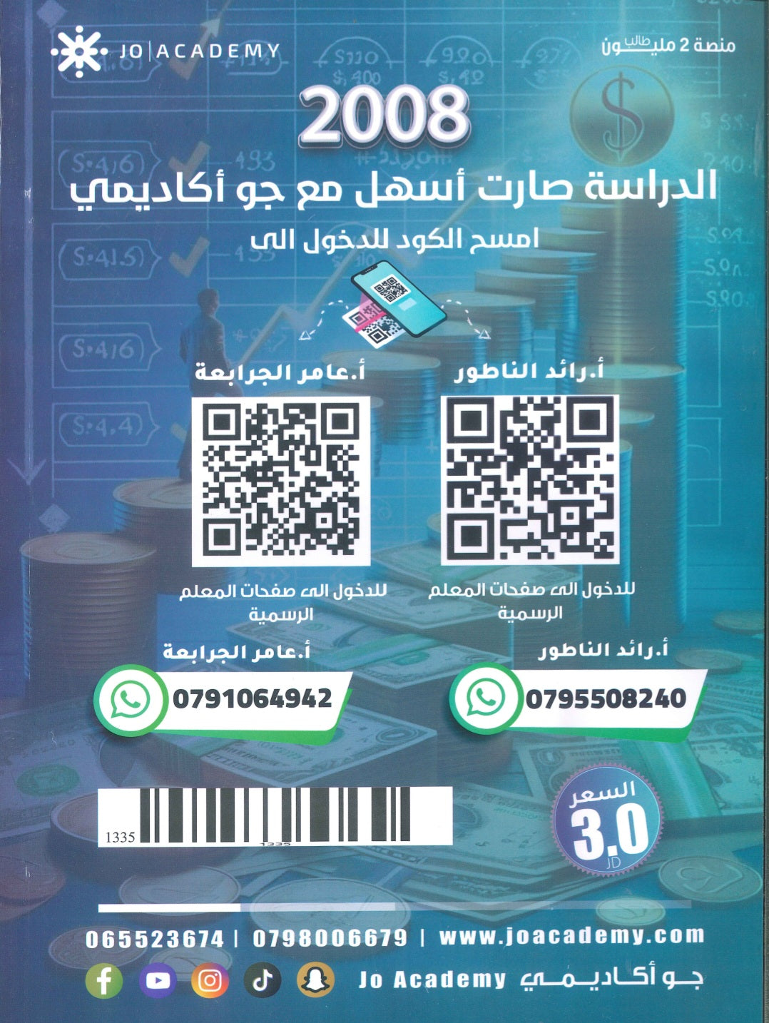 مكثف الإبداع في الثقافة المالية أ.رائد الناطور و أ.عامر الجرابعة الفصلين 2008