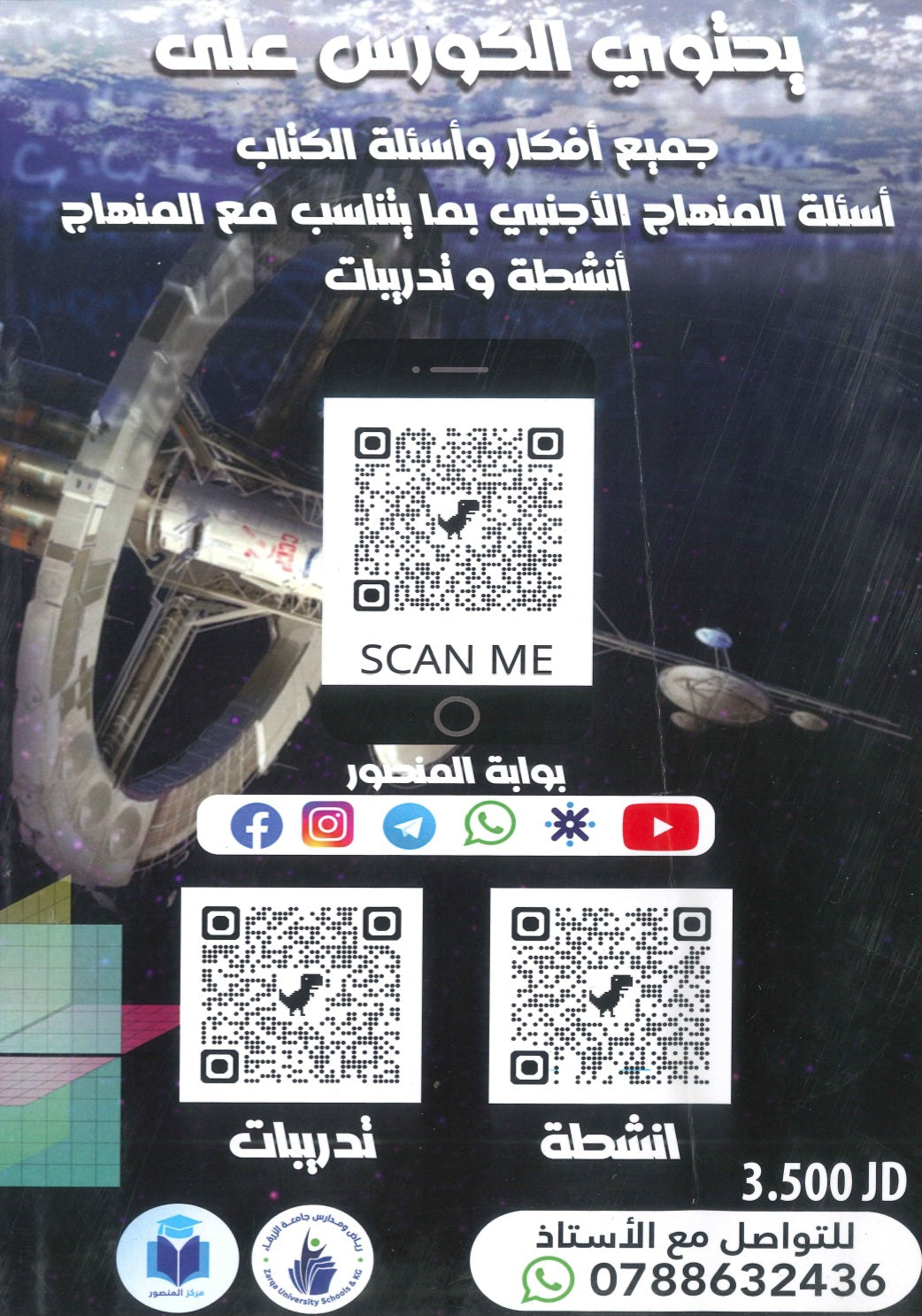 كورس المنصور في الرياضيات المتقدم أ.عمر منصور الوحدة السادسة 2008