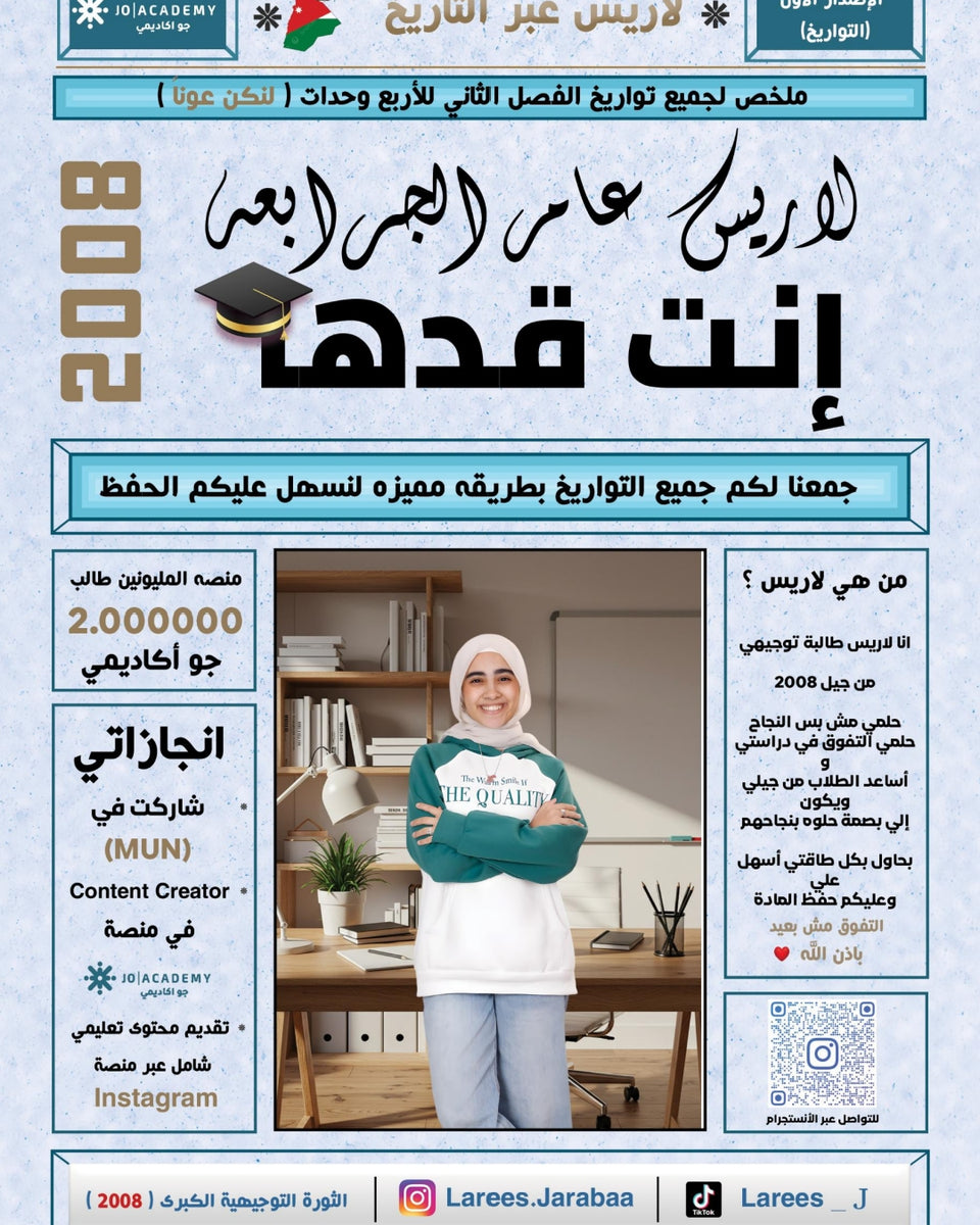دوسية لاريس عبر التاريخ تواريخ الفصل الثاني