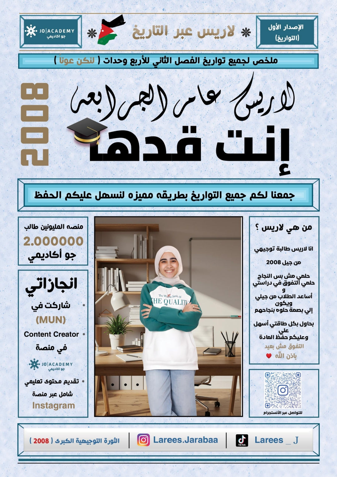 دوسية لاريس عبر التاريخ تواريخ الفصل الثاني