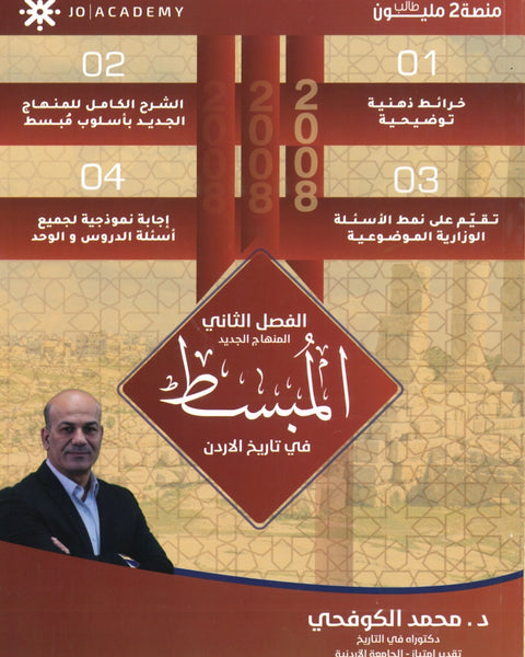 دوسية المبسط في تاريخ الاردن د.محمد الكوفحي الفصل الثاني