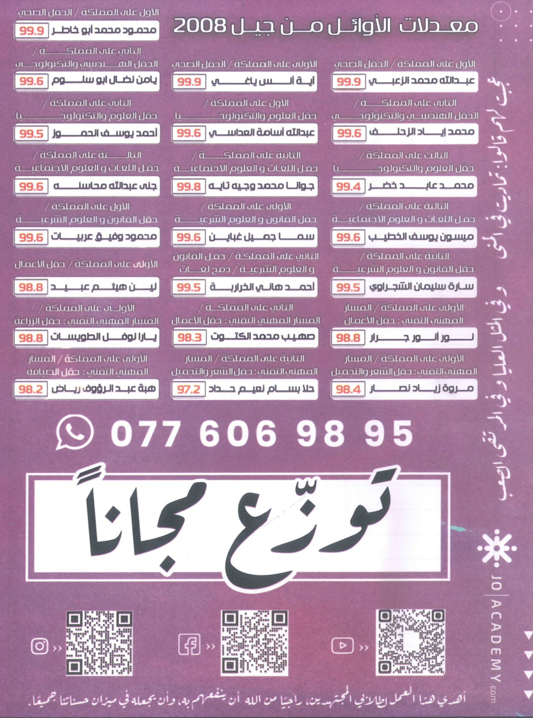 مراجعة وبنك أسئلة اللغة الانجليزية المتقدم د.خالد الدعجة الوحدة الثانية 2009