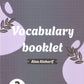أ.الاء الشريف Vocabulary bookler