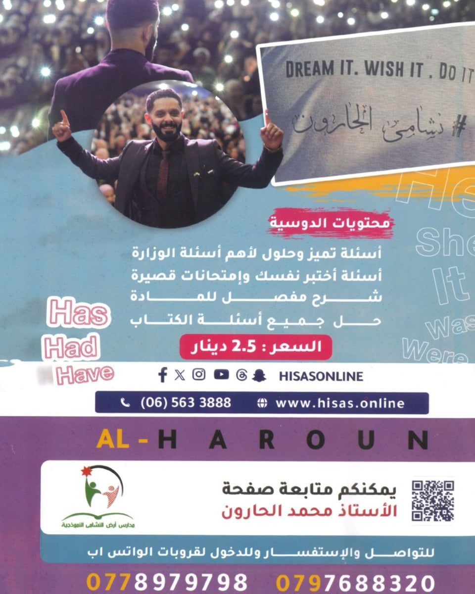 دوسية النشمي في اللغة الانجليزية متقدم أ.محمد الحارون الوحدة الثالثة 2008