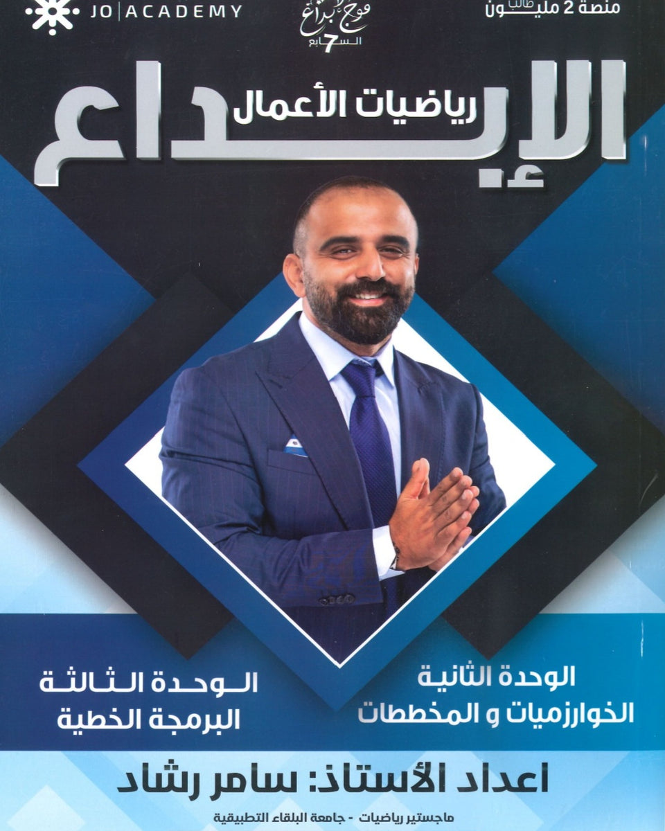 دوسية الابداع في رياضيات الأعمال أ. سامر رشاد الوحدة الثانية. والثالثة 2008